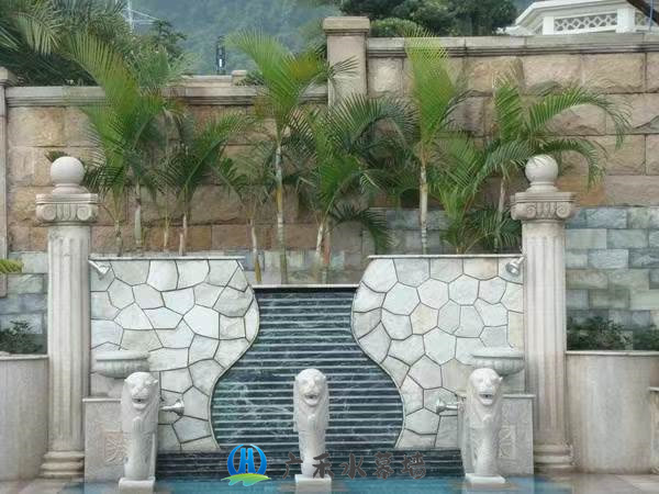 石头水景墙定制