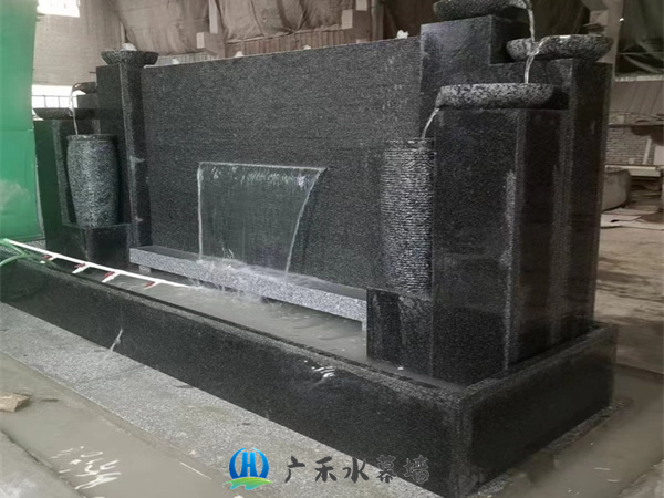 庭院流水墙 水幕墙
