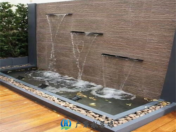 石家庄庭院流水墙