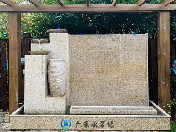 石家庄庭院水景墙