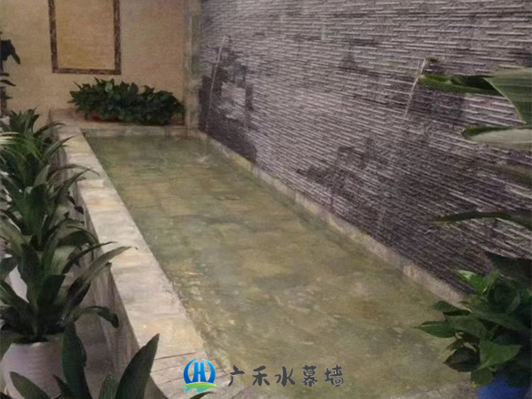 石材流水墙制作