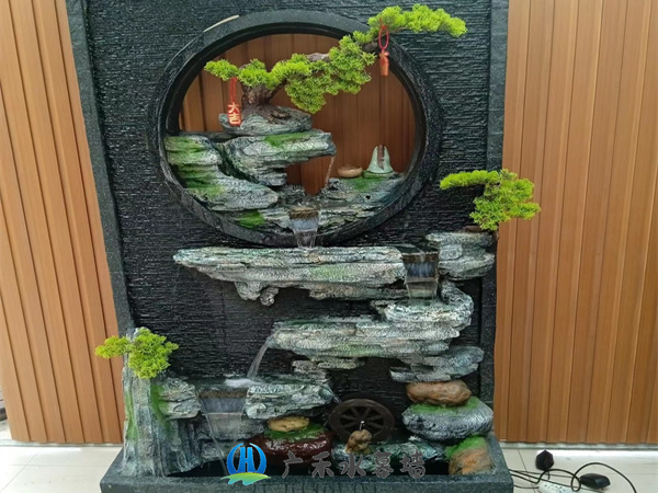 石家庄石板材流水墙制作