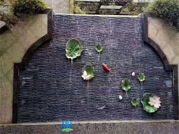 石家庄流水墙制作