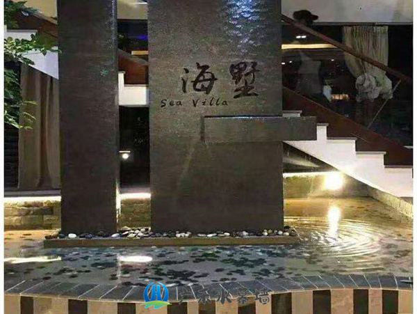 石家庄某售楼处水幕墙施工